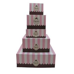 Chian Supplier Bakery Cake Boxes Handmade Cupcake Box With Eco-Friendly