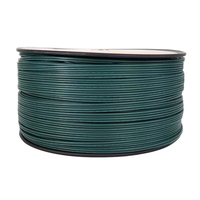 18awg SPT-1 kabel ritsleting hitam kawat ekstensi 1000ft PVC kawat listrik kabel perpanjangan pencahayaan
