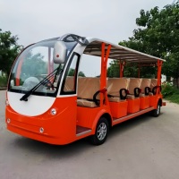 Nouveau Bus Touristique Électrique 14 Places à Propulsion Automatique pour Visites Urbaines