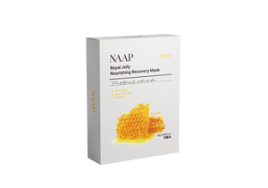 Masque en feuille nourrissant et réparateur à la gelée royale NAAP pour peaux sèches et matures, coréen pour femmes - Product Image 3