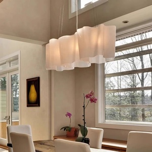 Candelabro de diseñador Vintage francés, lámpara colgante de cristal de Metal Simple, sala de estar, Bar, Villa, Hotel, decoración de luz interior - Product Image 2