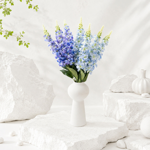 Retro Five-pronged Golden snapdragon <b>Artificial</b> Silk <b>Flower</b> B&B Floor <b>Arrangements</b> Tabletop <b>Vases</b> Interior Styling Photo-prop - Product Image 2