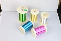 Fil argenté ultra-fin de 0,02 à 0,1 mm, isolé en PU pour micromoteurs, capteurs et bobines de précision