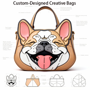 Customizable <strong>Animal</strong> Shaped Ita <strong>Bag</strong> Unique <strong>Design</strong> Support Small Batch Orders Personalized Irregular Women Handbag - Product Image 5
