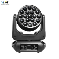 19*15W faisceau LED tête mobile robotique DMX lumière de scène 7 couleurs RGBW Gobo 18 prisme discothèque effets d'éclairage pour système DJ