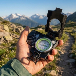 Boussole géologique Lensatic, haute précision, métal, étanche, cadran lumineux, équipement <span class=keywords><strong>de</strong></span> randonnée, camping, orientation, survie en plein air - Product Image 6