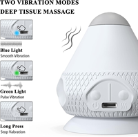 Masseur de points multifonctionnel à adsorption électrique RS, rechargeable, vibrant, compressif, léger, en silicone, pour massage des tissus profonds et yoga