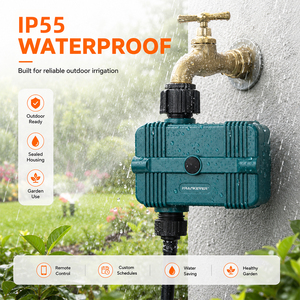 Temporizador de Riego para Jardín TUYA ZIGBEE, Aspersor Inteligente, Controlador de Riego por Goteo, Medidor de Flujo de Agua Integrado - Product Image 4