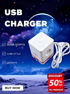 Presa di Estensione USB E-Sun con 3 Prese, 2 USB e 1 Porta USB-C, Spina EU 16A 250V, Messa a Terra Standard, IP20, Cavo da 1,5m, Certificazioni CE ROHS EMC - Product Image 2