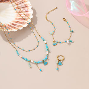 Accessori per <span class=keywords><strong>gioielli</strong></span> per bambini in acciaio inossidabile con perline in acciaio inossidabile ciondoli per abiti con perle e ciondoli per bambini - Product Image 2