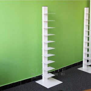 Estantería Invisible Simple de estilo nórdico, esquina de acero inoxidable, <span class=keywords><strong>pequeña</strong></span> estantería creativa para maletero, estantería para libros - Product Image 5