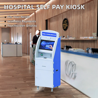 Kiosco de Autoservicio para Hospitales con Pantalla Táctil, Impresión de Tickets y Función SDK para Gestión de Colas y Reservas