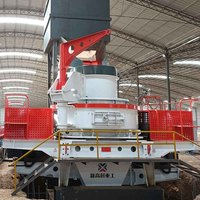 Henan 300 t/h PLC contrôlé moteur à courant alternatif VSI concasseur à percussion sable faisant la machine à vendre KLZ