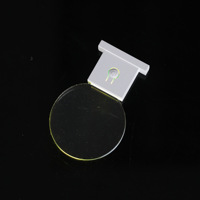 Aimants de réfrigérateur carrés en acrylique transparent pour bricolage, aimants blancs pour l'artisanat, la cuisine, le bureau et la décoration de la salle de classe, fabrication d'aimants