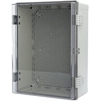ZCEBOX Armoire de distribution extérieure étanche IP66 en PC, boîtier de compteur électrique, boîte de jonction transparente