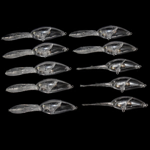 Leurre de pêche transfrontalier Luya Live Bait Crank Lure 11cm 16g ABS Pencil Deep Diving Rock Fat DIY sans hameçons - Product Image 1
