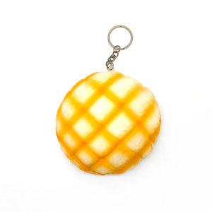Jouet anti-stress Squishy Fidget en PU, 10 cm, en forme de pain ananas, extensible, à remontée lente, pour enfants, unisexe - Product Image 3