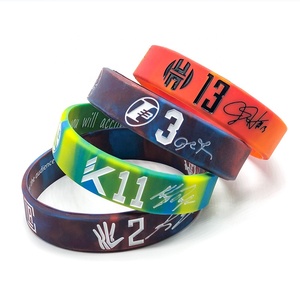 Customizable Sports Silicone Bracelets Personalized Basketball Wrist Bands Message Logo Wristbands