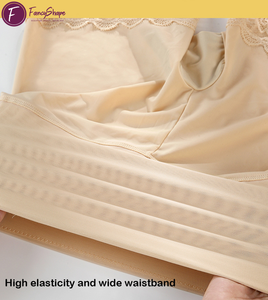 <span class=keywords><strong>Sous</strong></span>-vêtements anti-frottement sans couture pour femmes Shorts en dentelle Culotte Slip pour <span class=keywords><strong>robe</strong></span> Motif solide - Product Image 5