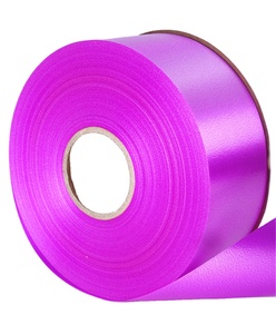5cm <b>Wide</b> Smooth Solid Metallic Holographic PP <b>Ribbon</b> Plastic <b>Ribbon</b> Gift <b>Ribbon</b> Roll for Flower Wrapping Party Decoration - Product Image 3