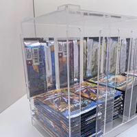 Étui de présentation personnalisé en acrylique pour les magasins de cartes