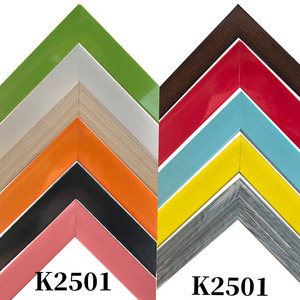 K2501 Series Picture <b>Frame</b> Trim 25*17mm Wood Style For Wall Art Decoration - Product Image 2