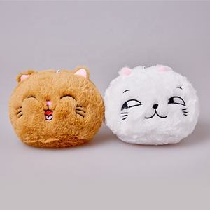 Bantal Boneka Kucing Bulat Lucu, Mainan Kustom Anime, Plushie Kawaii Super Lembut, Bantal Lempar Boneka Kucing, Mainan Boneka Kucing - Product Image 5