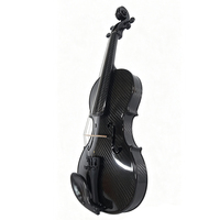 Violon acoustique en fibre de carbone 4/4 taille pleine, léger, professionnel, instrument à cordes moderne