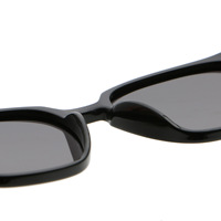Lunettes de soleil tendance OEM ODM en TR et TAC, style acétate, monture carrée, branches en propionate, unisexe, protection UV400, personnalisables avec logo