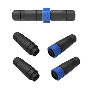 Various Widely Used Female Plastic 2pin Wiring Plug Connectors Terminals