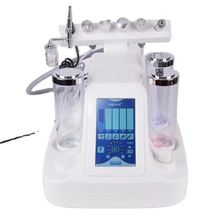 facial machine 8 in 1 beauty equipment oxygen skin therapy equipment deep cleaning face whitening machine