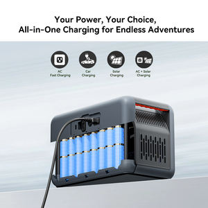 Station d'alimentation portable Oscal Powermax 1800SE 1800W 1024WH avec contrôleur MPPT, batterie LiFePO4 et onduleur à onde sinusoïdale pure - Product Image 5