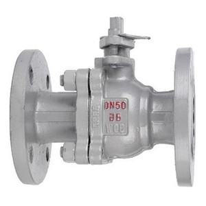 Vanne à boisseau sphérique Q41F-16C 2 pouces à brides en acier au carbone pour gaz, commande manuelle, température normale - Product Image 1