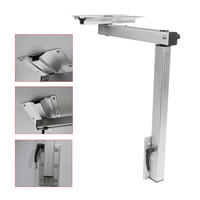 TYTXRV RV Pied de table pliant en alliage d'aluminium Pied de table pour ordinateur portable rotatif pour camping-car caravane camping-car