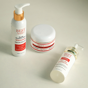 Fast Bleaching <strong>Gluta</strong> Sets Whitening Dark Spot Correcting Natural Super Skin Body Cream Soap Face Serum Face Care Skin Care Set - Product Image 6