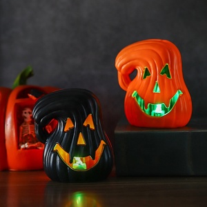 Venta Caliente: Decoraciones de Halloween para Interiores SouthPeak, 24 Piezas, Linternas de Calabaza LED Coloridas, Reutilizables, Duraderas, para Truco o Trato - Product Image 6