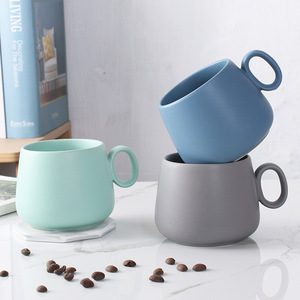YX - Tazas de Café de Cerámica Creativas, Diseño Contemporáneo, Resistentes al Calor, Regalo Empresarial, Recuerdo, Tazas para Parejas - Product Image 4