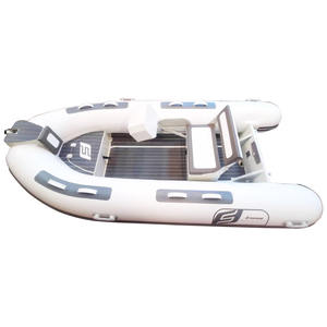 قارب قابل للنفخ بهيكل صلب من الألومنيوم بطول 11 قدمًا من ماركة <span class=keywords><strong>FREESUN</strong></span> مع وحدة تحكم مركزية معتمد من CE للبحيرات والأنهار - Product Image 2