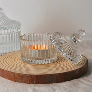 Tarro de cristal al por mayor para azúcar y sal, dispensador de condimentos para cocina, contenedor de almacenamiento, joyero, decoración para el hogar y escritorio, regalo - Product Image 4