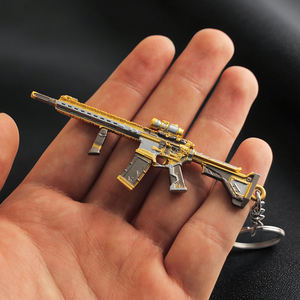 Offerta Speciale: Mini Modello di Pistola M4A1 Delta Force HawkOps Mini Ares' Wrath in Lega da 9CM, Portachiavi - Product Image 3