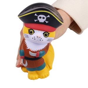 ของเล่นแมวโจรสลัดการ์ตูน PU แบบคืนตัวช้า ของตกแต่ง ของขวัญ - Product Image 3