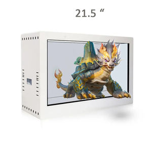 Ventilador de holograma 3D para gabinete LCD de 21,5 "con Monitor de marquesina Digital de alta resolución de 1920*1080 píxeles para pantalla de <span class=keywords><strong>proyector</strong></span> de holograma - Product Image 1