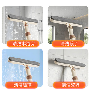 Limpiacristales de goma con ventosa, extensible, para limpieza de vidrios - Product Image 4