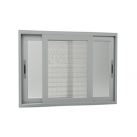 Échantillons gratuits Profilés en aluminium personnalisables pour fenêtres coulissantes Fenêtre moustiquaire Fenêtre coulissante en aluminium Prix