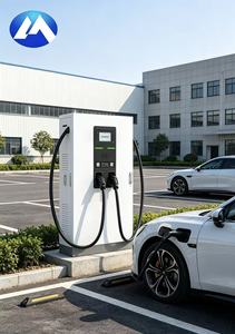 Borne de Recharge Rapide DC pour Véhicules Électriques 160kW, Protection IP55, Écran Tactile LED 7 Pouces, Sortie 200-1000V pour Stations de Recharge Autoroutières et Logistiques - Product Image 2