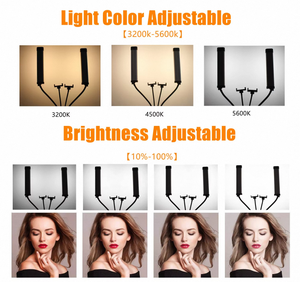 SOHODA Multimedia Extreme con Función de Selfie, Iluminación Fotográfica, Lámpara de Video LED con Anillo y Trípode para Maquillaje y Youtube - Product Image 2