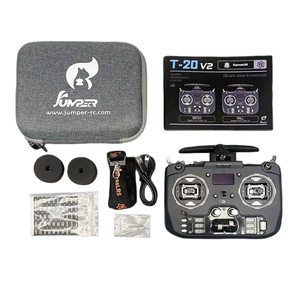 Émetteur radio Jumper T20 V2 ELRS <span class=keywords><strong>2</strong></span>,<span class=keywords><strong>4</strong></span> GHz 1W avec gimbals à capteur Hall et écran OLED 1,<span class=keywords><strong>3</strong></span> pouces EdgeTX, contrôleur RC compact pour avion FPV - Product Image 6