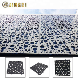 Thép không gỉ Bảng điều chỉnh lưới vuông đục lỗ thép tấm màn hình dây lưới tấm nhôm trang trí - Product Image 6