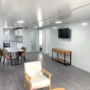 <span class=keywords><strong>Casa</strong></span> modular prefabricada barata en venta, <span class=keywords><strong>casa</strong></span> prefabricada moderna americana, precios de 10m2, 2 dormitorios, pequeña <span class=keywords><strong>casa</strong></span> apilable extensible - Product Image 4