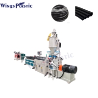 Machine à fabriquer des tuyaux ondulés à prix avantageux, machine à haute vitesse pour la fabrication de tuyaux ondulés en PVC, PP, PE, machine à fabriquer des tuyaux flexibles ondulés
